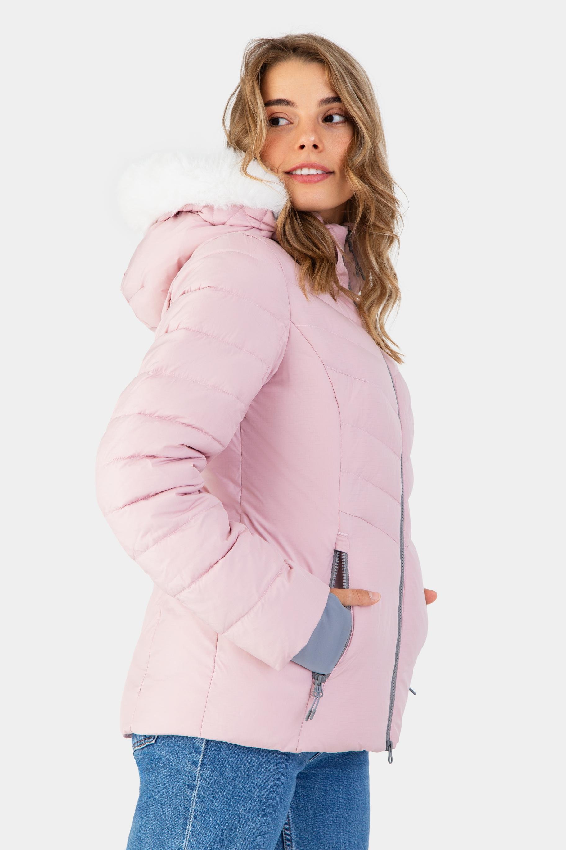 Куртка женская Avecs 70502/21 S Розовый - фото 4 Куртка женская Avecs 70502/21 S Розовый - фото 4