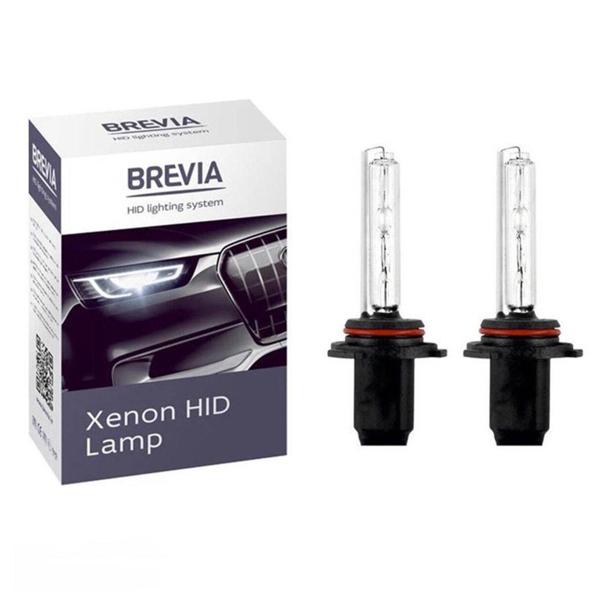 Лампы ксеноновые автомобильные Brevia HB4/9006 6000K 85V 35W P22d KET 2 шт. (12660)