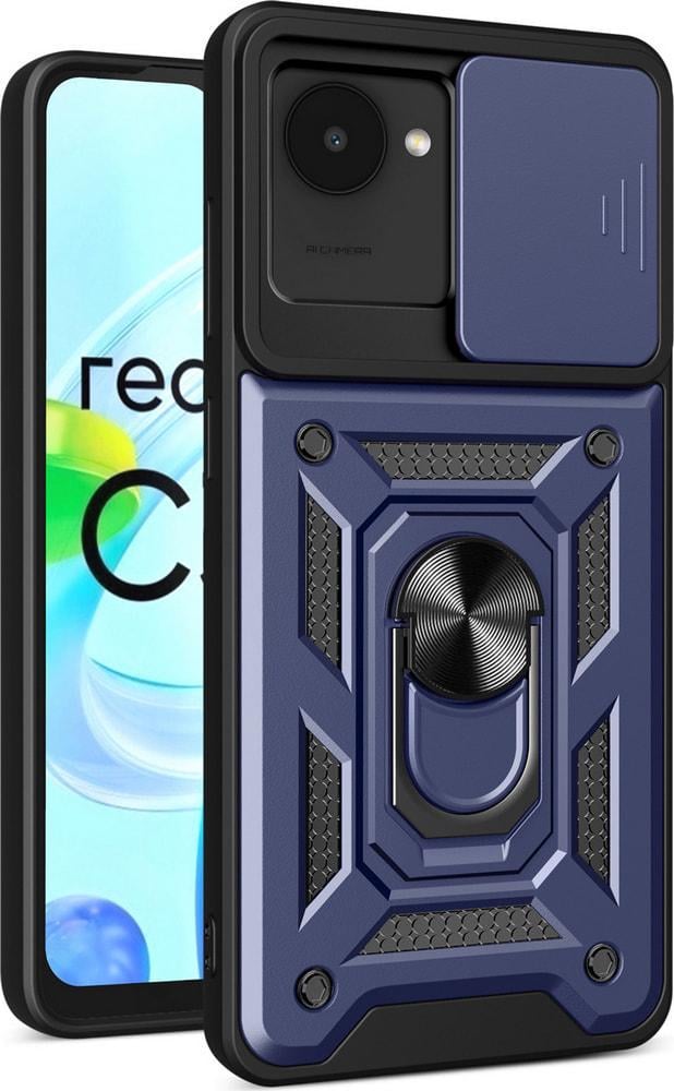 Чехол с защитой камеры 3DGuard Realme C30 Blue (32466-28)