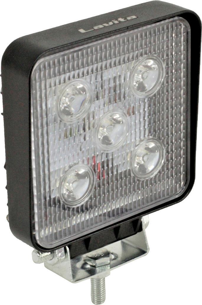 Фара светодиодная Lavita LED 18W 1350Lm 128х110х43 мм (LA 291811)