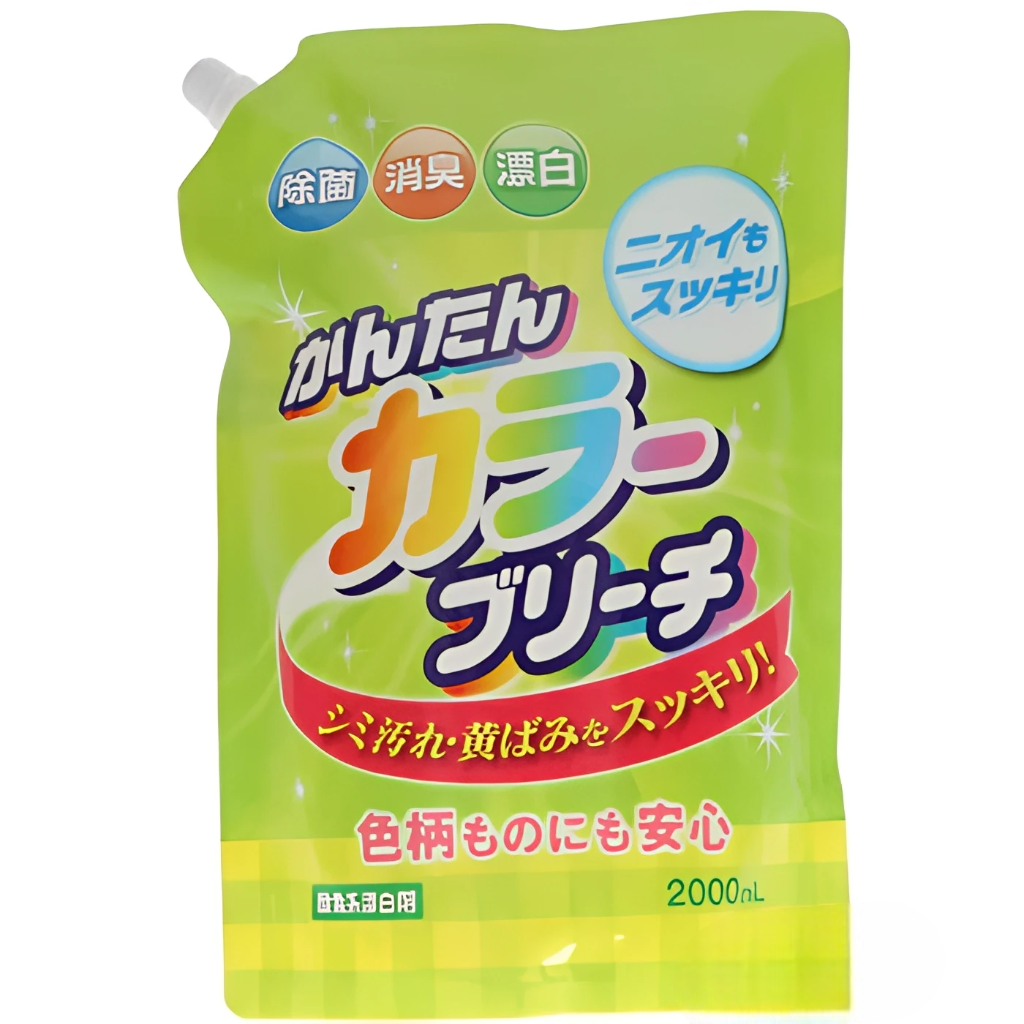 Кисневий відбілювач для кольорового Rocket Soap Bleach for Colored Clothes одягу змінний блок 2 л (2899412530)