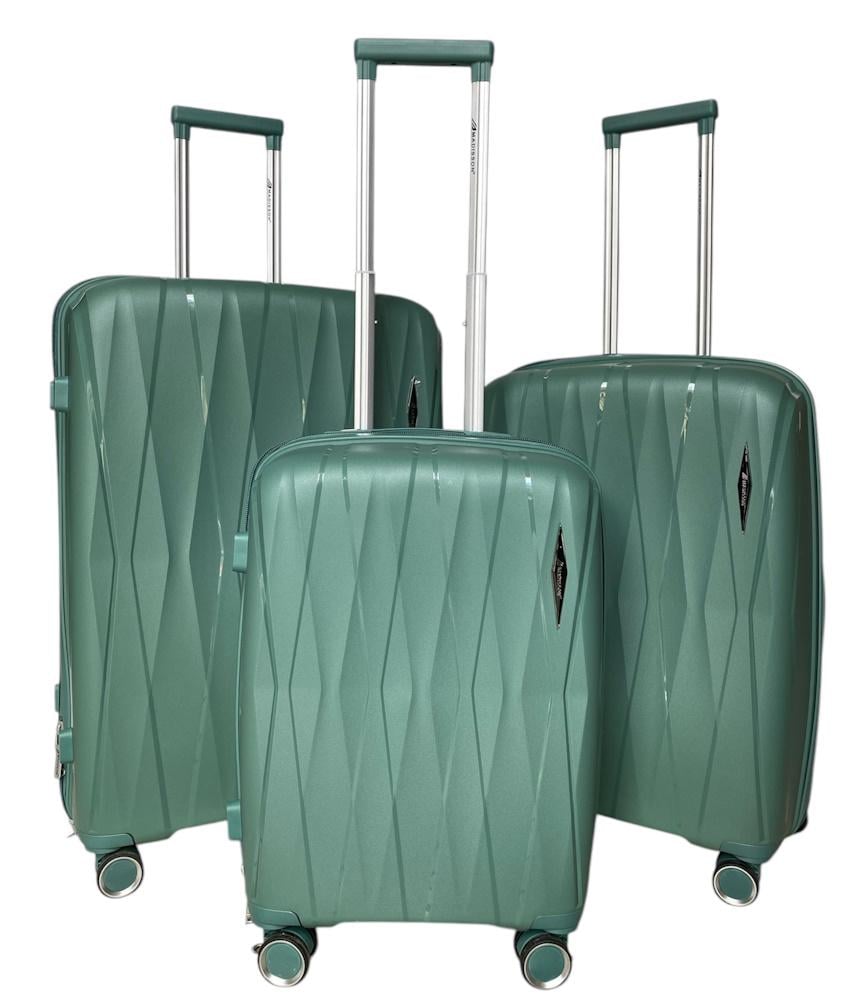 Набор чемоданов Madisson Snowball 51103 Бирюзовый (31218700)