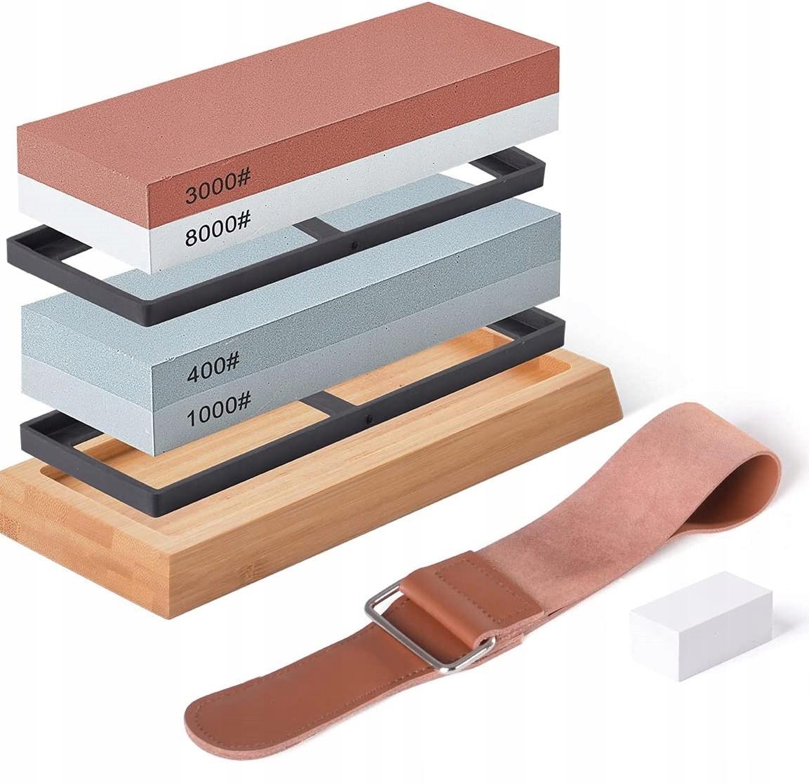 Набор точил для заточки ножей Anytech двухсторонние 400/1000 и 3000/8000 (2344253057) Набор точил для заточки ножей Anytech двухсторонние 400/1000 и 3000/8000 (2344253057)