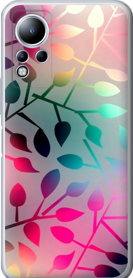 Чехол на Infinix Note 12 Листья (2235u-2927-42517)