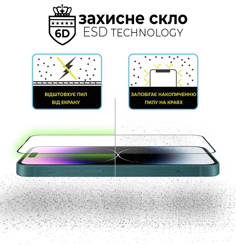 Захисне скло 6D Anti-Static Samsung Galaxy M12 M127 Glass Shield - фото 3