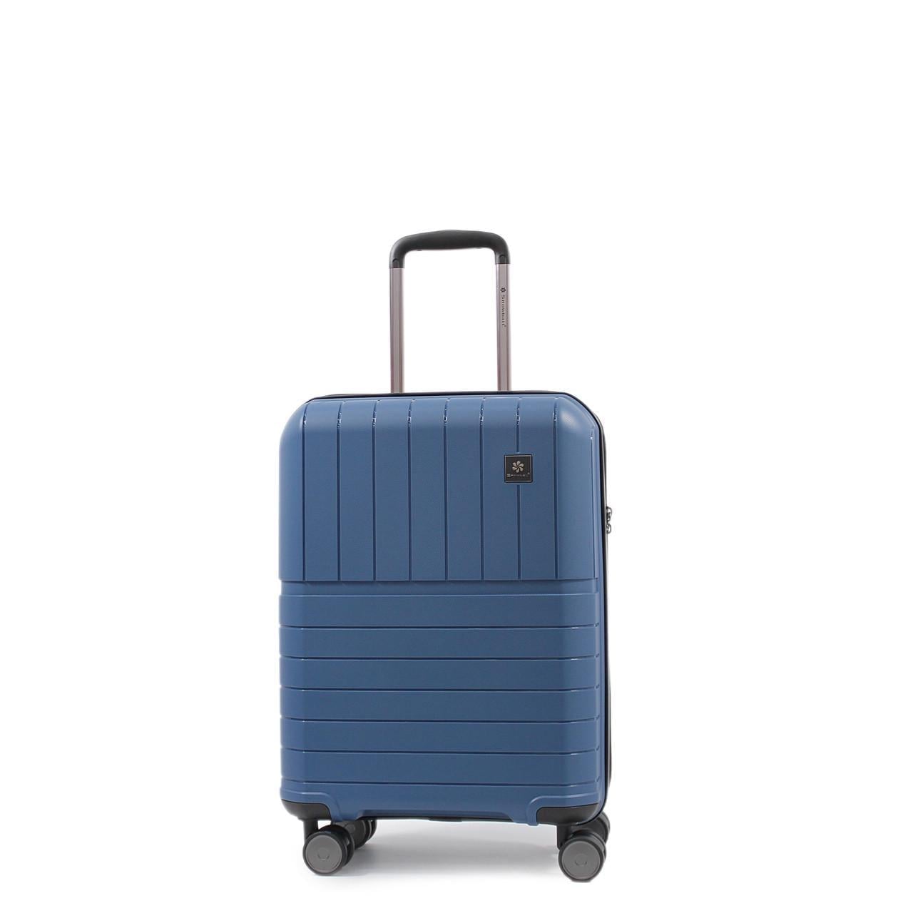 Чемодан малый Snowball полипропилен S 55х38х22 см 40 л 2,6 кг Синий (39403)