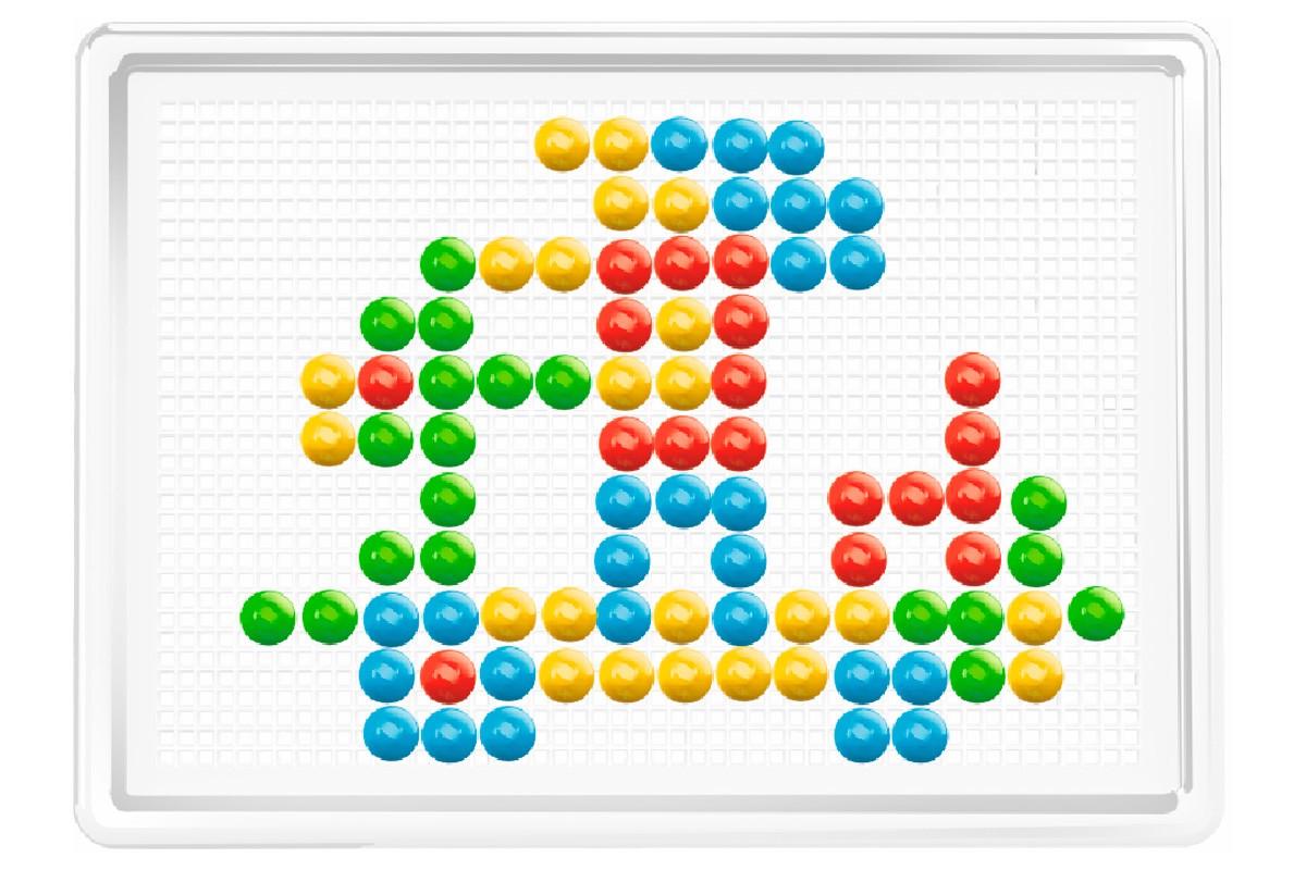 Дитяча мозаїка ТехноК No5 13 мм 4 кольори 240 шт. (3374) - фото 4 Дитяча мозаїка ТехноК No5 13 мм 4 кольори 240 шт. (3374) - фото 4