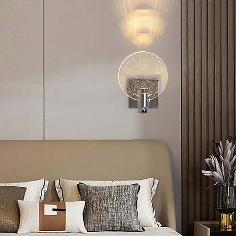 Светильник Line.F WJ 58/1 CR Osaladi в хромированном корпусе настенный (2995_6168)