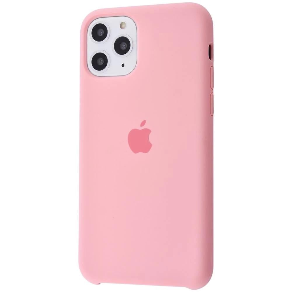 Силиконовый Чехол Накладка Silicone Case для iPhone 11 Pro Max Pink