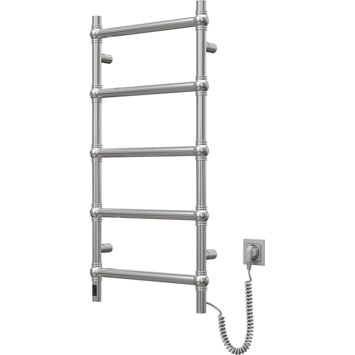 Рушникосушарка електрична NAVIN Retro Sensor правобічна з нержавіючої сталі 500x1000 мм Сатин (10-040033-5010)