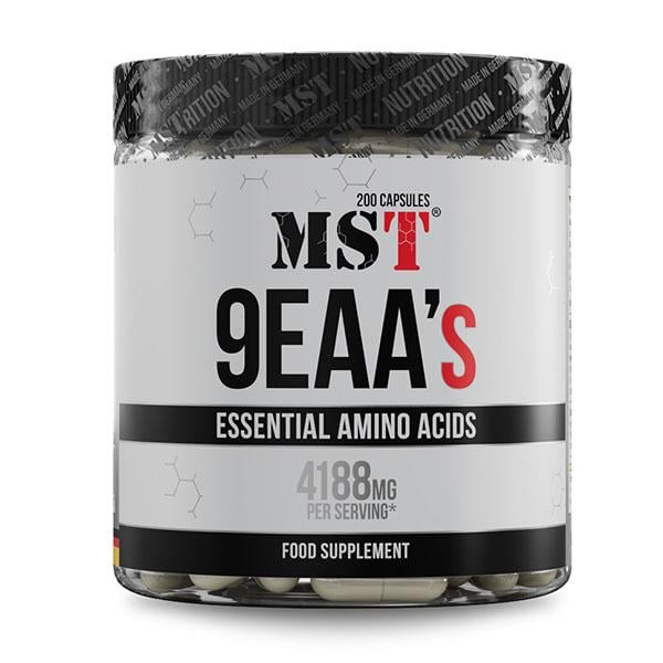 Аминокомплекс для спорта MST Nutrition 9EAAs 200 капс. (000025088)