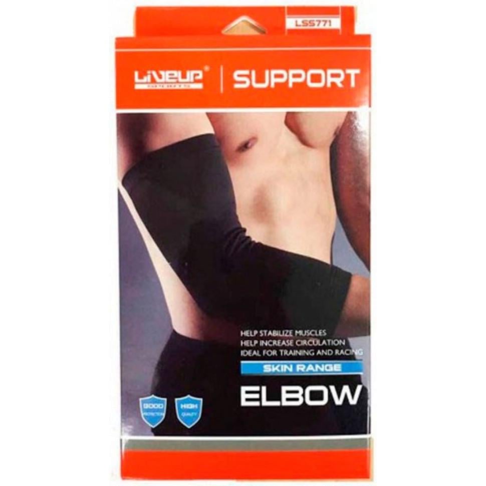 Фиксатор локтя LiveUP Elbow Support S/M Черный (LS5771-SM)