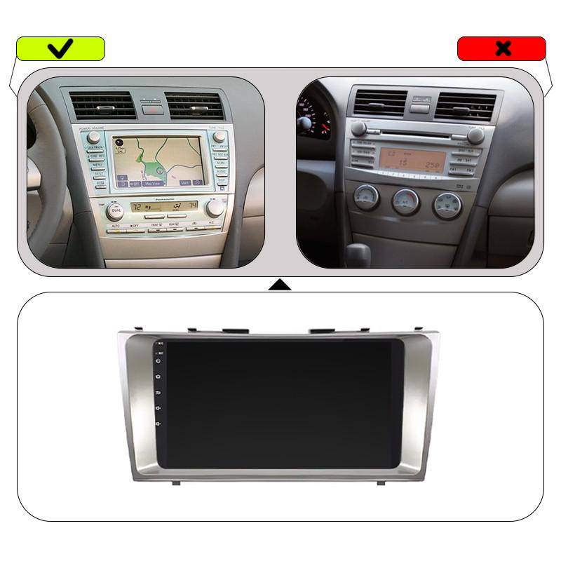 Магнитола штатная Lesko 9" для Toyota Camry VI XV40 2006-2009 6/128Gb 4G Wi-Fi GPS Top - фото 4