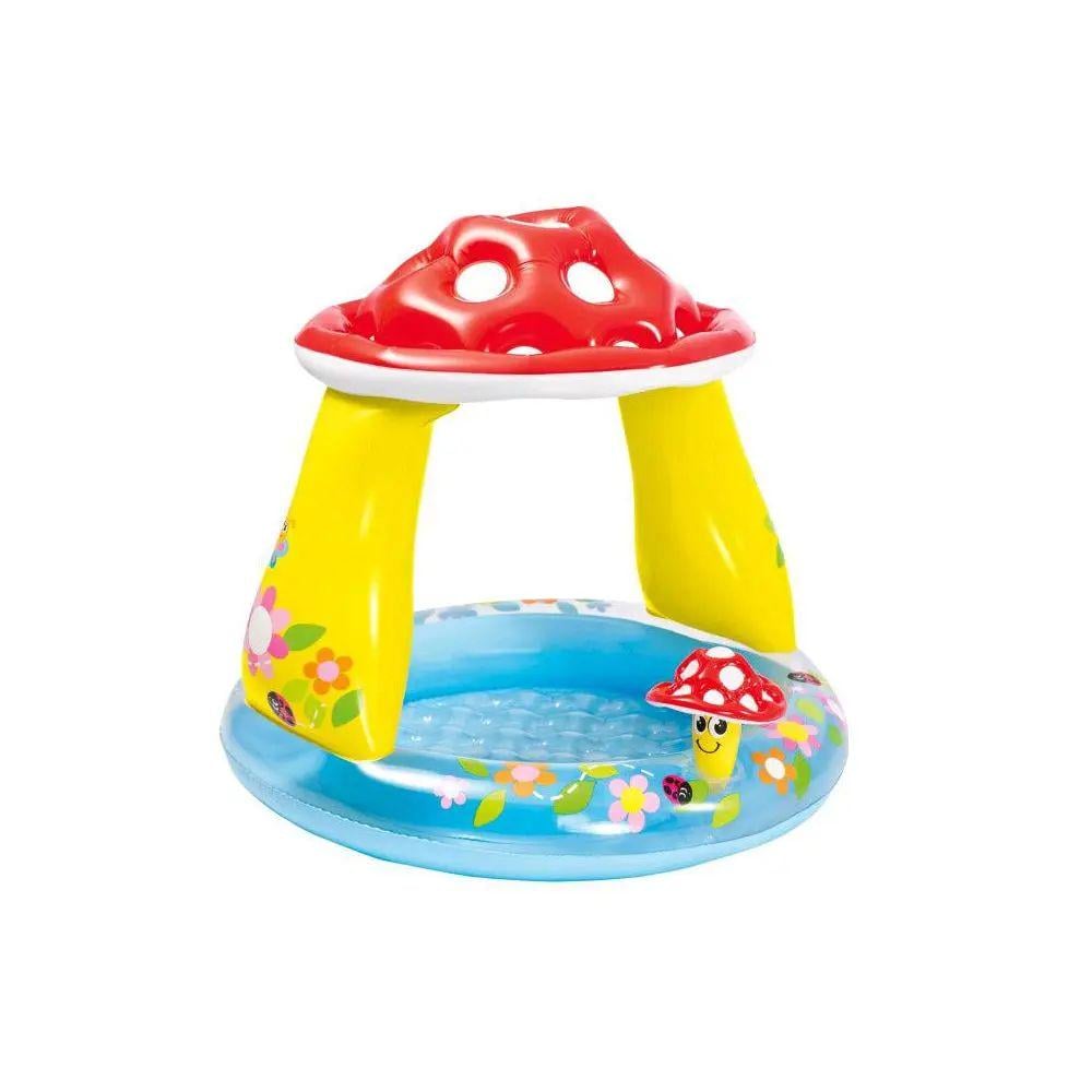 Бассейн надувной для детей Intex 57114 Грибочек 45 л из ПВХ 102х89 см
