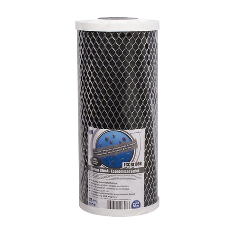 Картридж с спрессованным активированным углем Aquafilter FCCBL10BB (10163897)