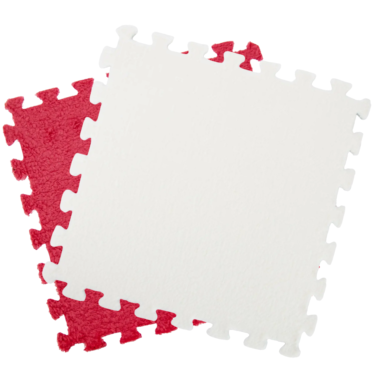 Коврик-пазл с ворсом RIAS PZ-201 20 пазлов 30x30 см Red/White (3_07180)