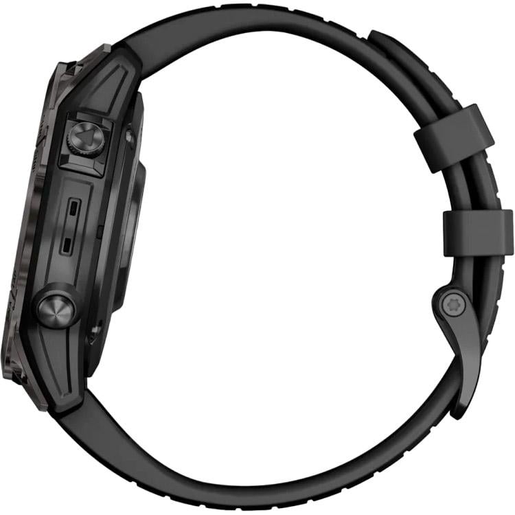 Смарт-часы Garmin Fenix 7 Pro Sapphire Solar Edition 47mm Carbon Gray DLC Titanium with Black Band (010-02777-10) - фото 9