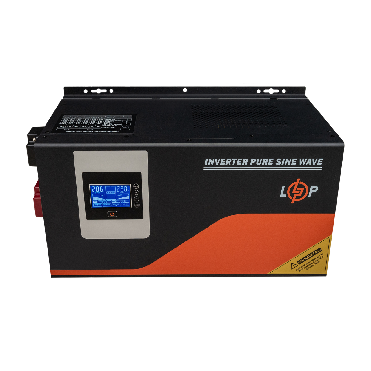 Джерело безперебійного живлення LogicPower LPM-PSW-4500VA 3000 Вт з правильною синусоїдою 24V з MPPT (29190411) - фото 2 Джерело безперебійного живлення LogicPower LPM-PSW-4500VA 3000 Вт з правильною синусоїдою 24V з MPPT (29190411) - фото 2