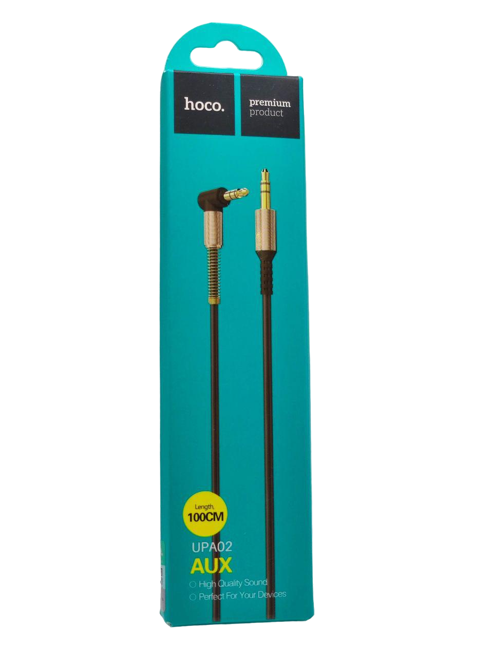 Кабель Hoco UPA02 AUX Spring Audio cable
