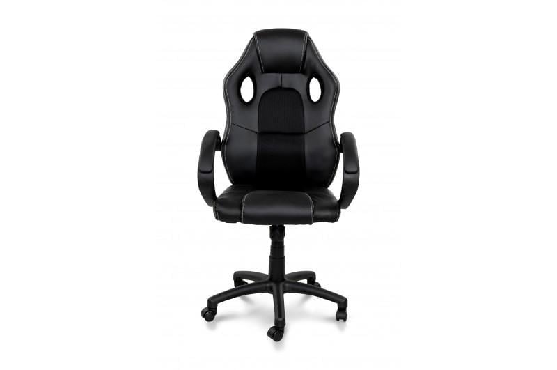 Кресло игровое Comfort Line PULSE кожзам/сетка Черный/Черный (PLS-11050)