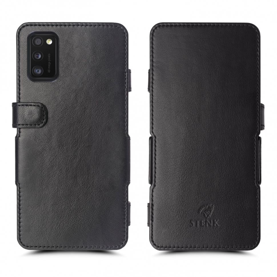 Чехол книжка Stenk Prime для Samsung Galaxy A41 Черный (65263)