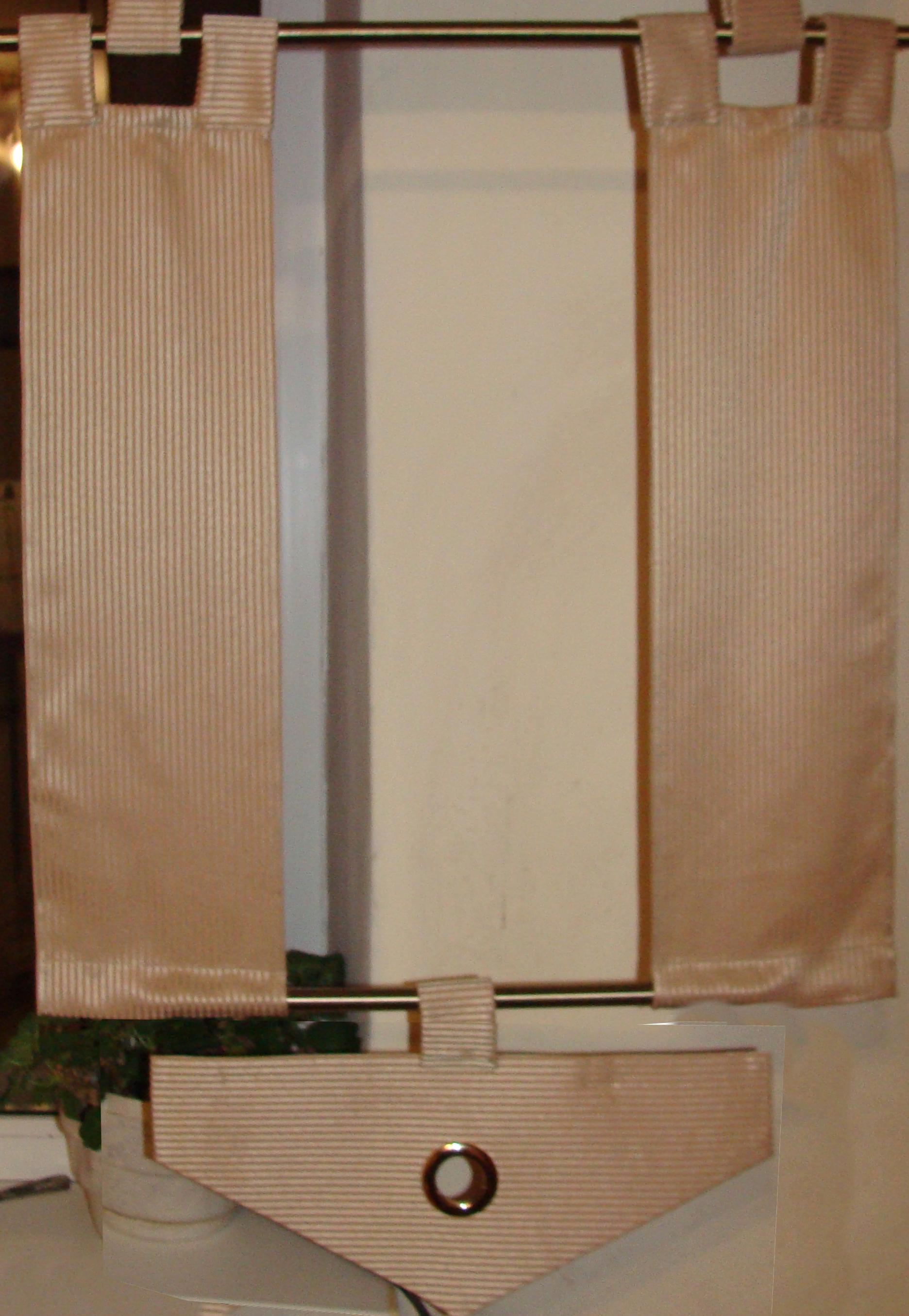 Комплект панельных занавесок Firanka Line карниз 200 см Бежевый с золотистым (12_7п) - фото 2 Комплект панельных занавесок Firanka Line карниз 200 см Бежевый с золотистым (12_7п) - фото 2