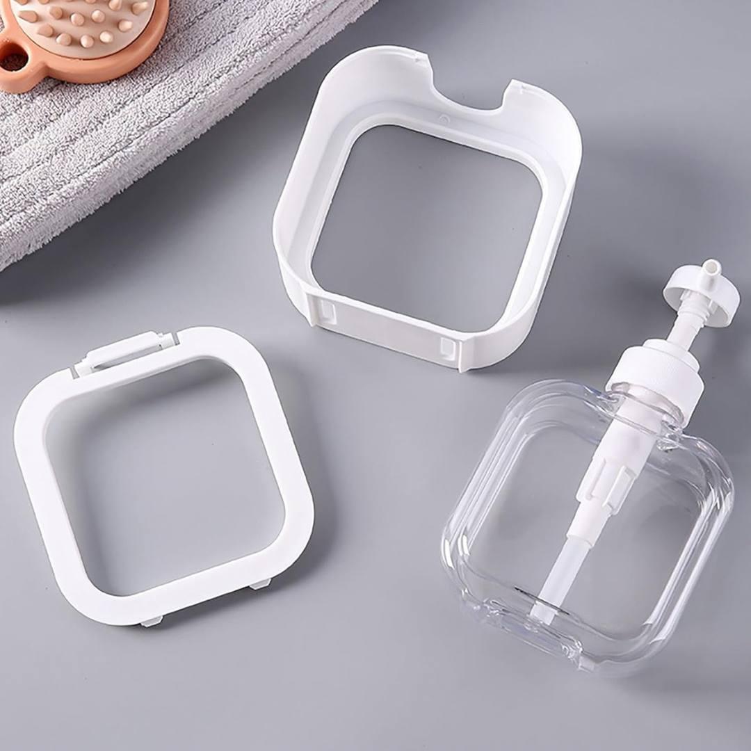 Диспенсер для мыла Bodasan пластиковый 300 мл Белый (2446394457) - фото 5