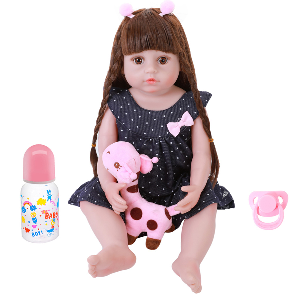 Кукла реалистичная Reborn Baby BZDOLL 55 см (23417890)