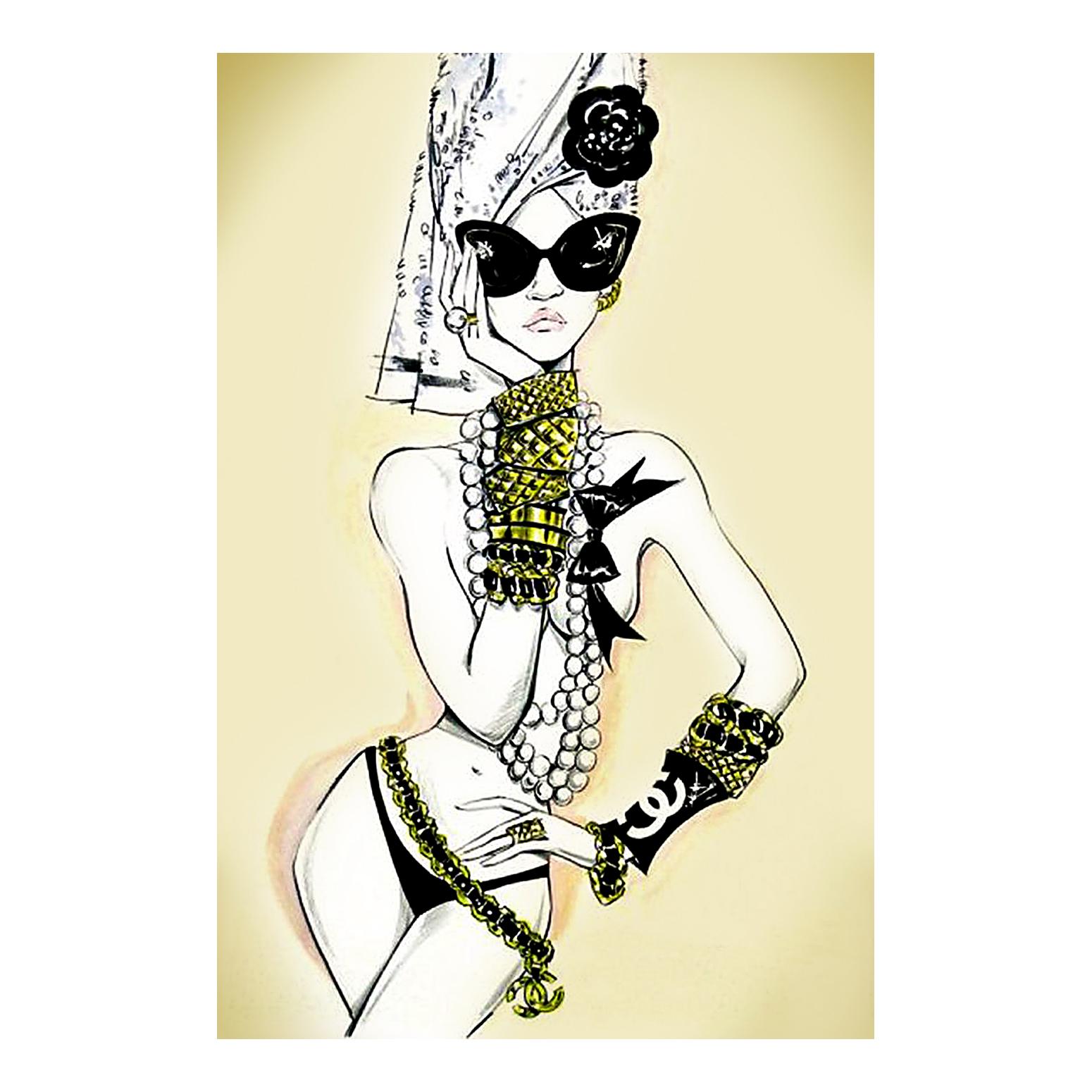 Открытка CHANEL Seta Decor (15-769-9)