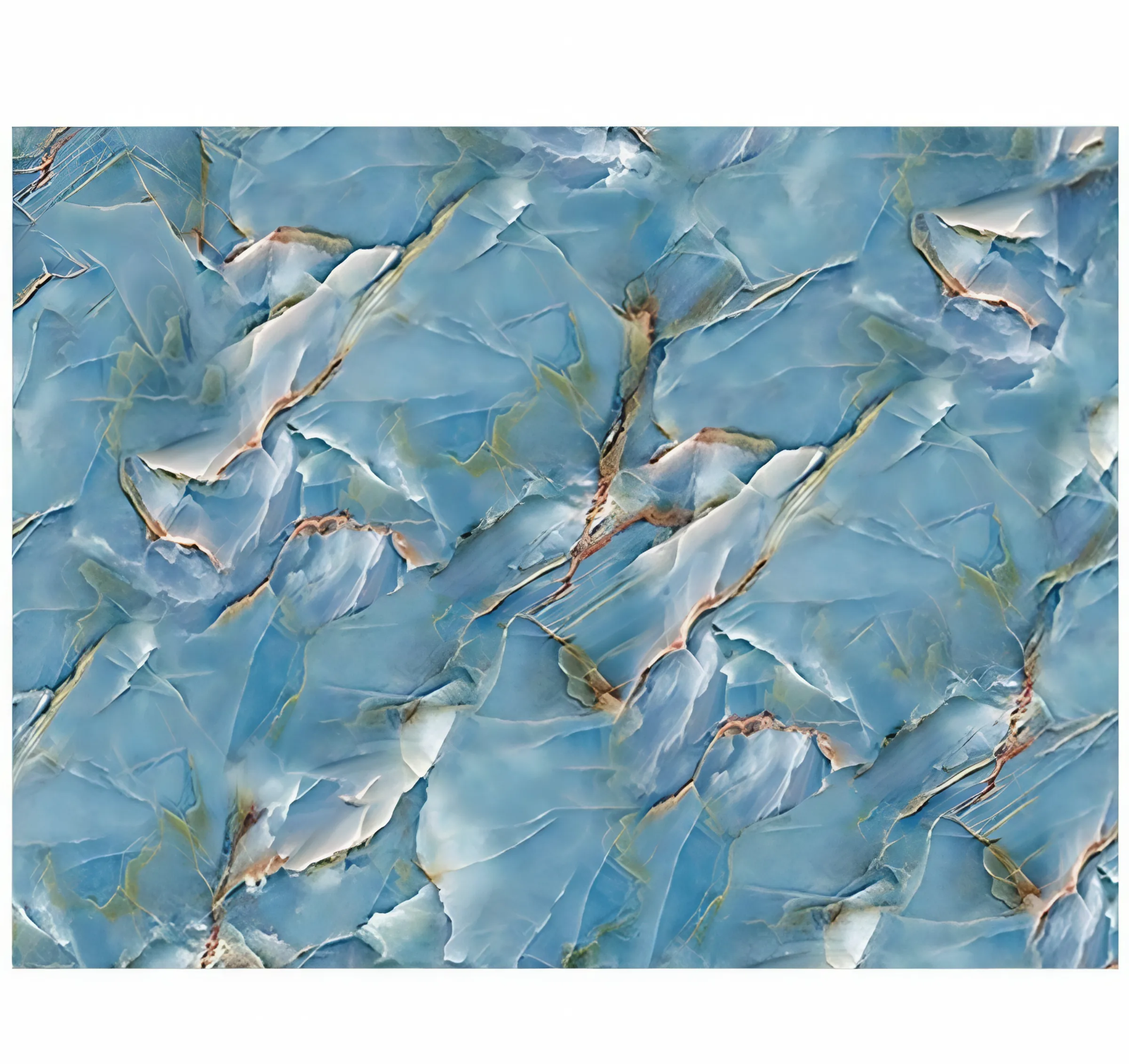 Плитка виниловая самоклеящаяся Sticker Wall Бирюза 3600x2800x2 мм 6 рул. (3DPanda-1459)