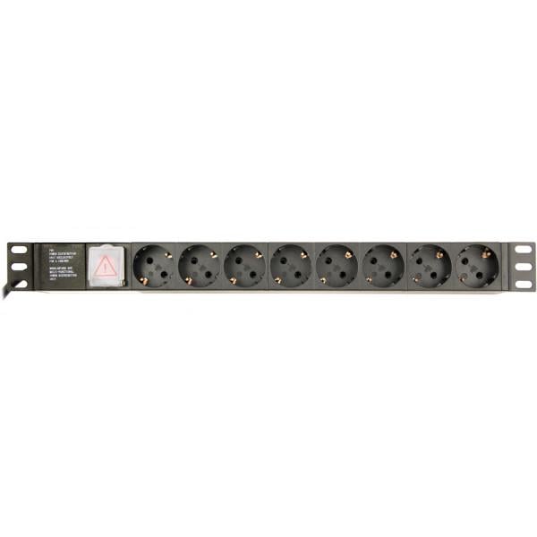 Сетевой фильтр EnerGenie EG-PDU-014 220В на 8 розеток 16А 3 м (13379356)