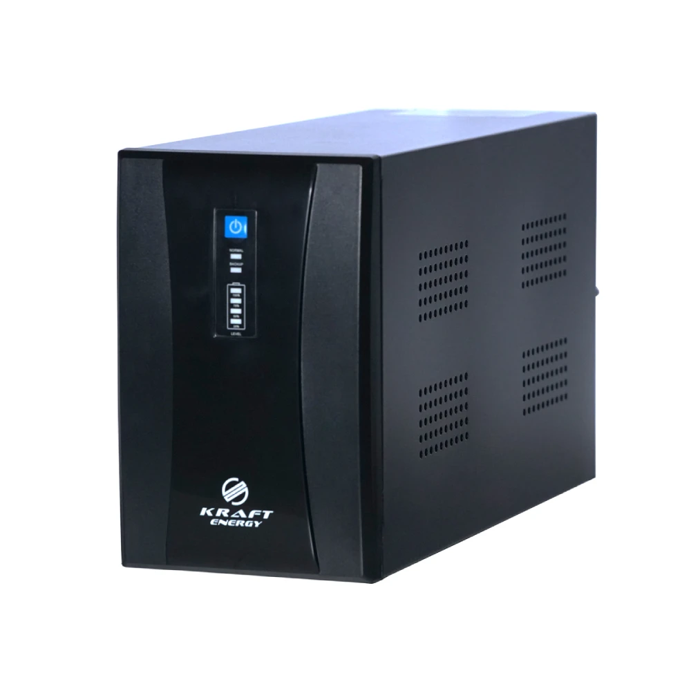Источник бесперебойного питания Kraft KRF-1200VA/720W LED UPS (99-00007474)