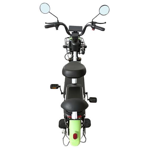 Велосипед з електродвигуном Spark City 14" 48V/500W/20 Ah Зелений (000227061) - фото 2