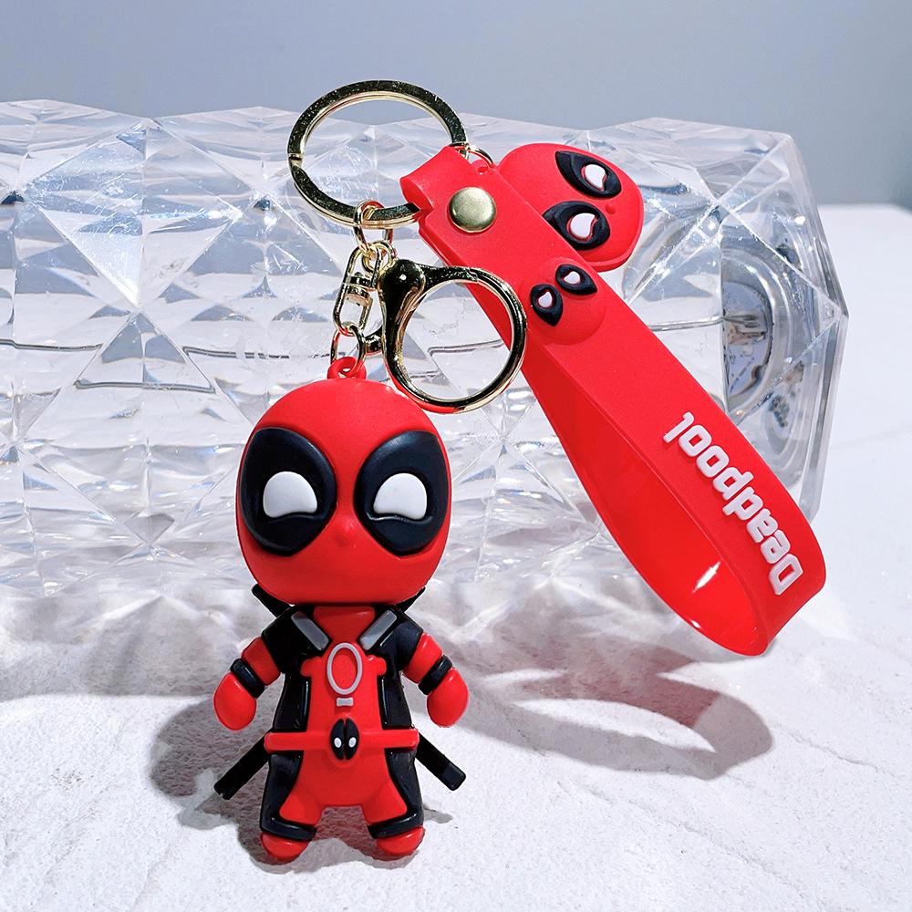 Брелок Deadpool черный Марвел супергерой 7 см - фото 3 Брелок Deadpool черный Марвел супергерой 7 см - фото 3