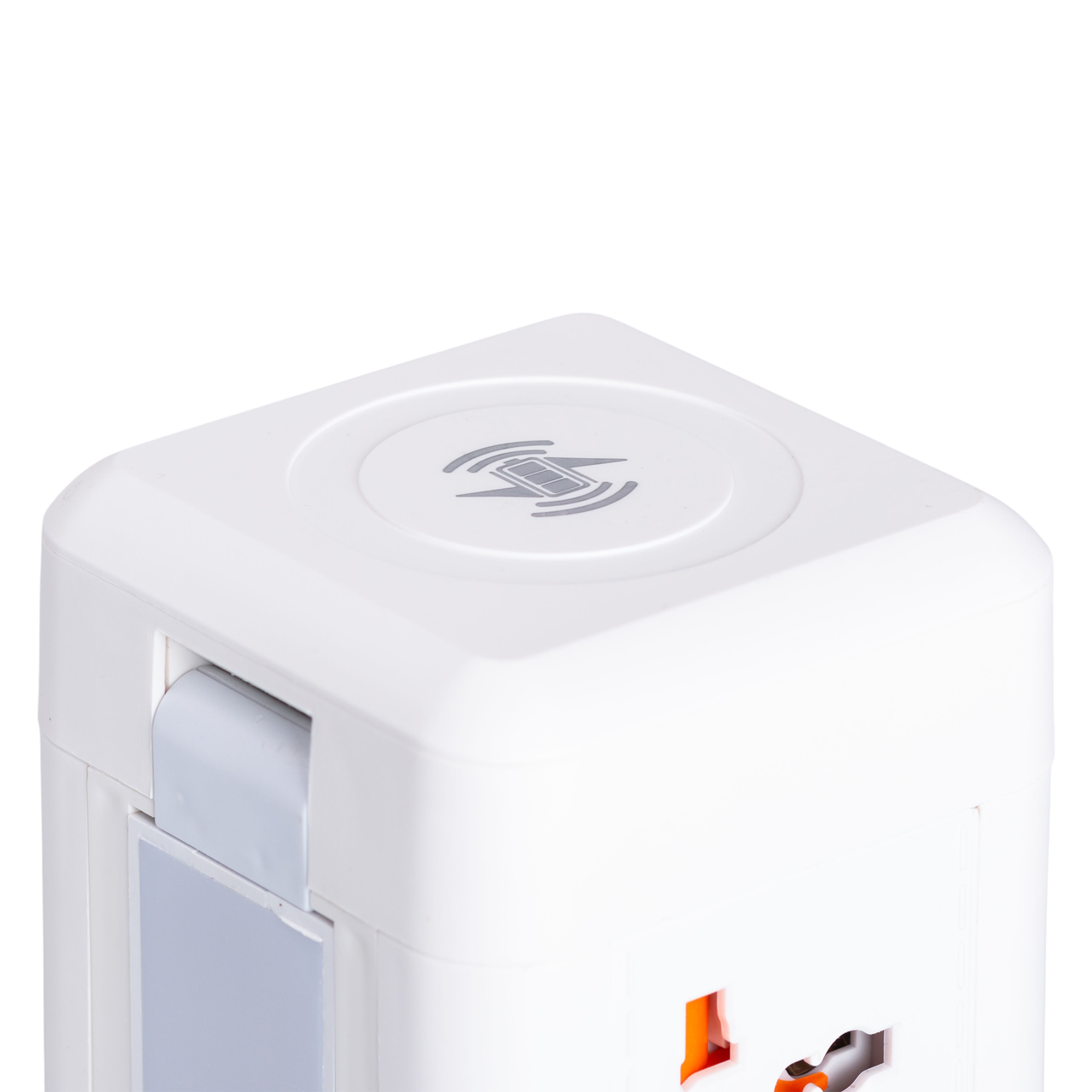 Подовжувач HP-5-3MF з лампою на 6 універсальних розеток з 2 USB/1 Type-C/бездротова зарядка 4,8 м (7426) - фото 2 Подовжувач HP-5-3MF з лампою на 6 універсальних розеток з 2 USB/1 Type-C/бездротова зарядка 4,8 м (7426) - фото 2