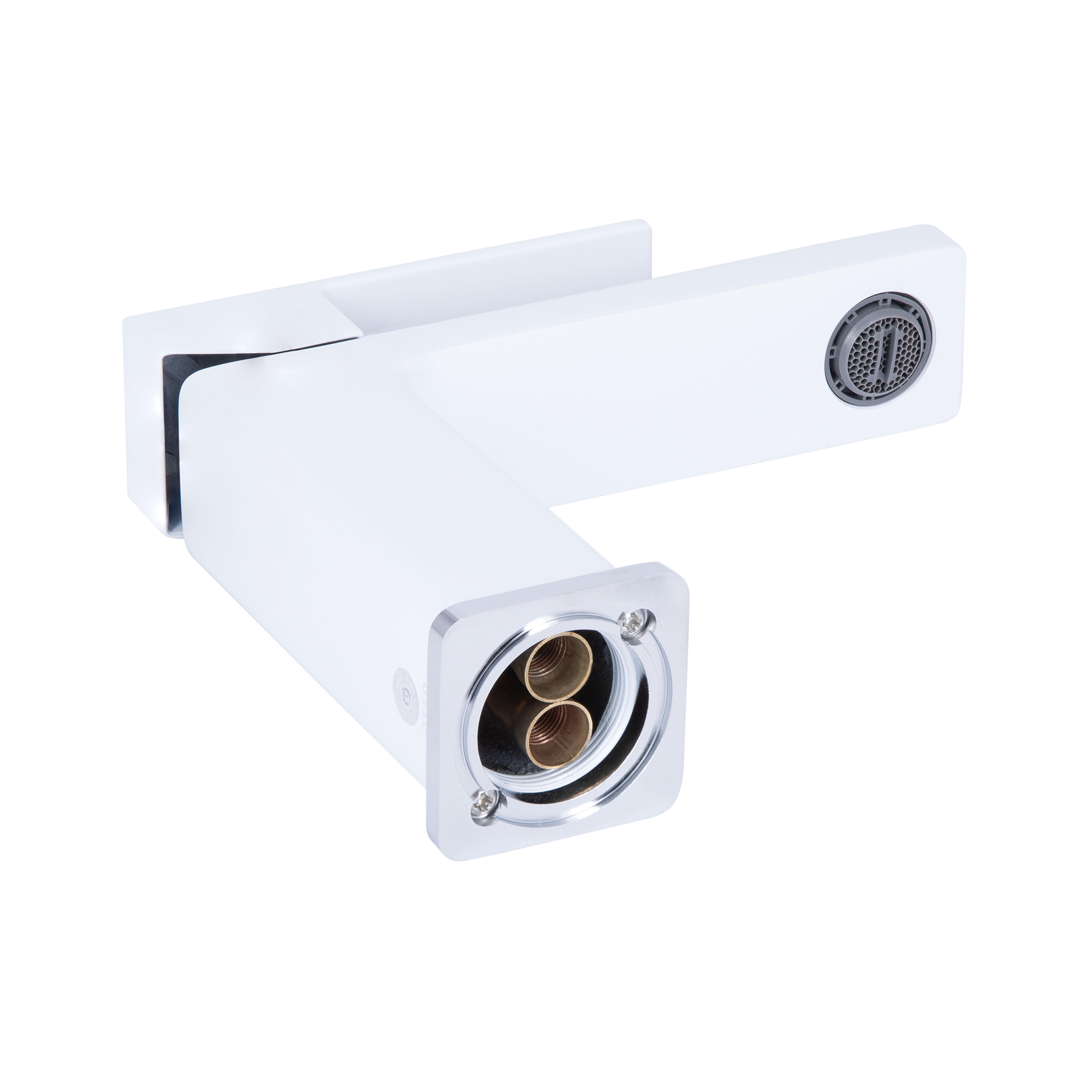 Смеситель для раковины Qtap Gemini QTGEM270CRW45675 Chrome/White (SD00051799) - фото 3