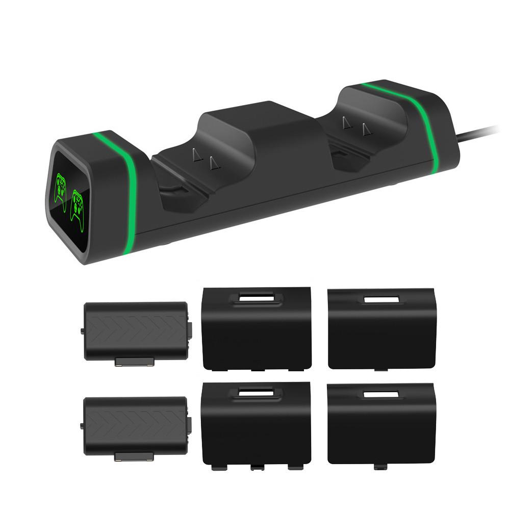 Зарядка двойная с аккумуляторами для Xbox Series S/X Dobe TYX-19006X (2525824572)
