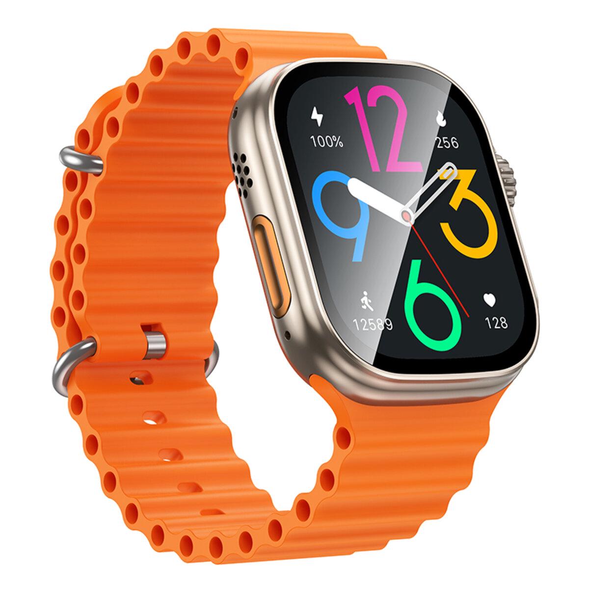 Смарт-часы Borofone BD14 Ultra Smart sPorts Watch Call Version Titanium 51 мм 180 mAh 2,01" S Gold (6941991124280) Смарт-часы Borofone BD14 Ultra Smart sPorts Watch Call Version Titanium 51 мм 180 mAh 2,01" S Gold (6941991124280)