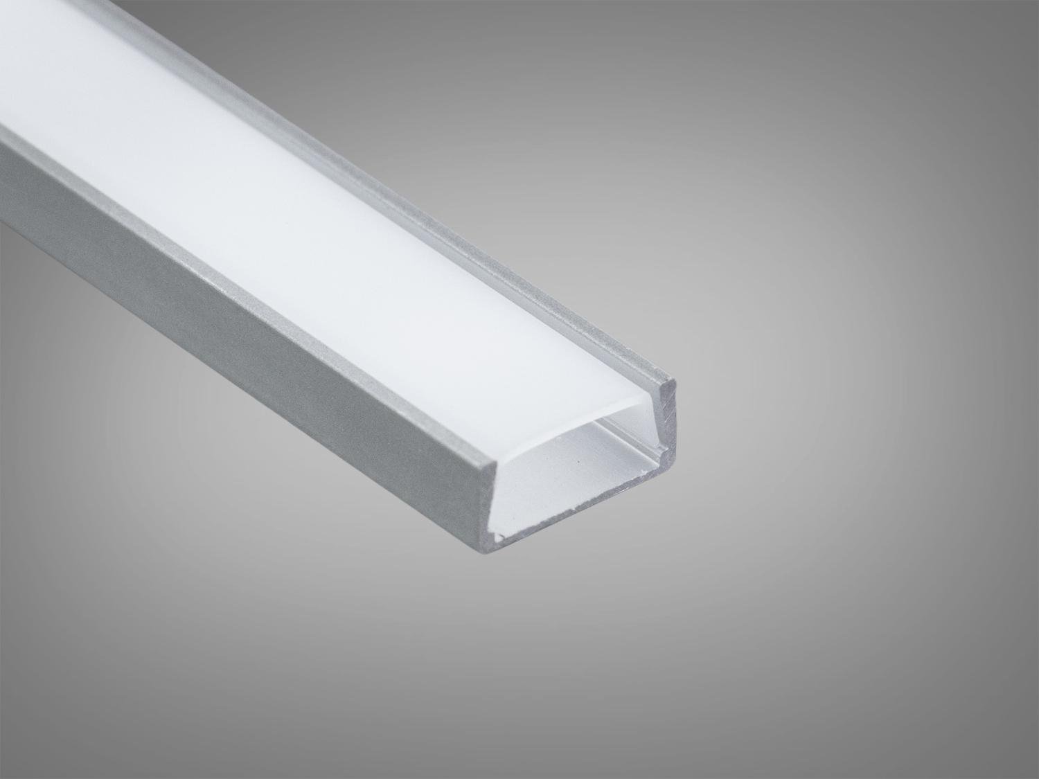 Профіль для LED стрічки накладний (PL-610-1M) - фото 2 Профіль для LED стрічки накладний (PL-610-1M) - фото 2