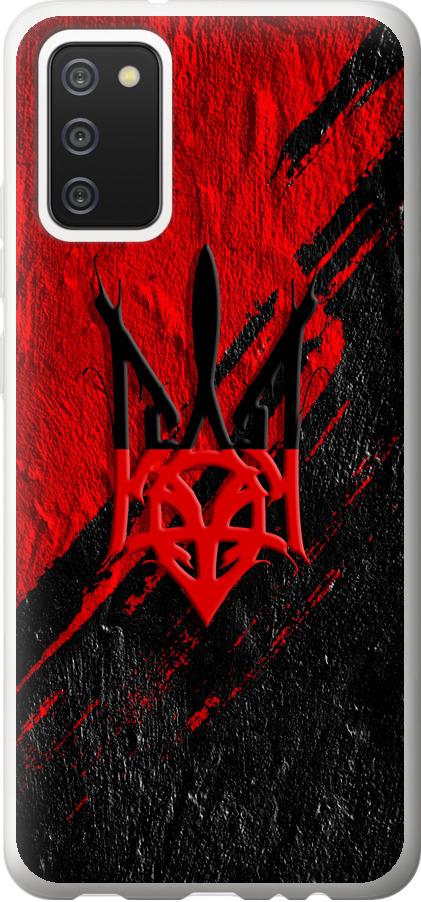 Чохол на Samsung Galaxy A02s A025F Герб v4 (5293u-2203-42517)