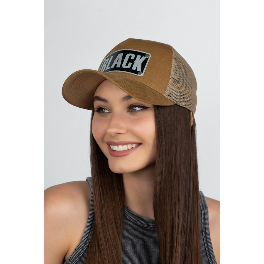 Кепка-тракер женская Braxton 1545-1 котоновая пятиклинка на сетке с регулятором универсальный Кемел (28207566)