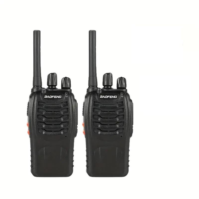 Набір рацій Baofeng BF-88E PMR 446 MHz із зарядними станціями 16 каналів 2 шт. Чорний (2735744660) - фото 7