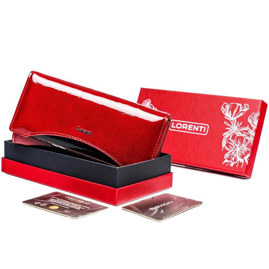 Кошелек женский кожаный LORENTI 72037-SHW-2833 Красный