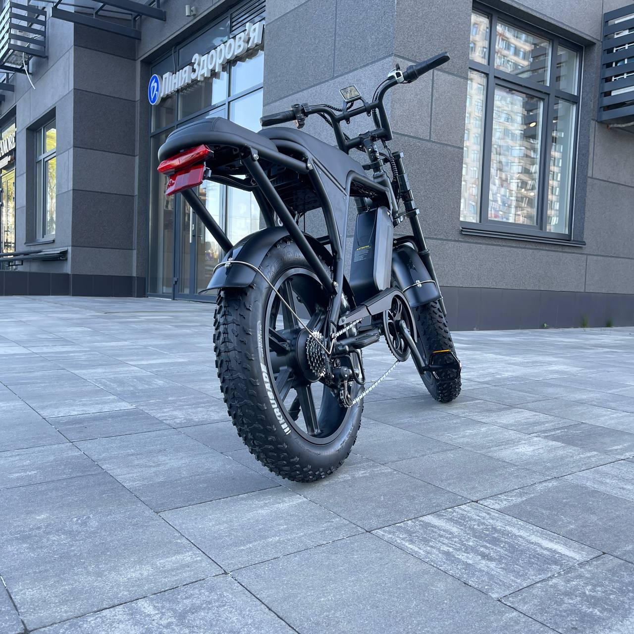 Електровелосипед VOLTO Off-road 20" 1000 W 19Ah Чорний - фото 8