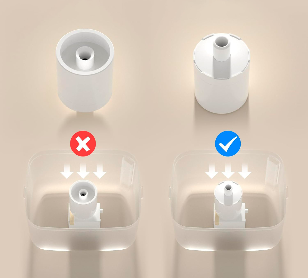 Змінний фільтр для фонтану-поїлки ELS PET 1,5 л 2 шт. (2028265606) - фото 4 Змінний фільтр для фонтану-поїлки ELS PET 1,5 л 2 шт. (2028265606) - фото 4