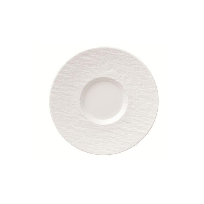 Блюдце Villeroy & Boch White Manufacture Rock Blanc 15,4 см (2601725)