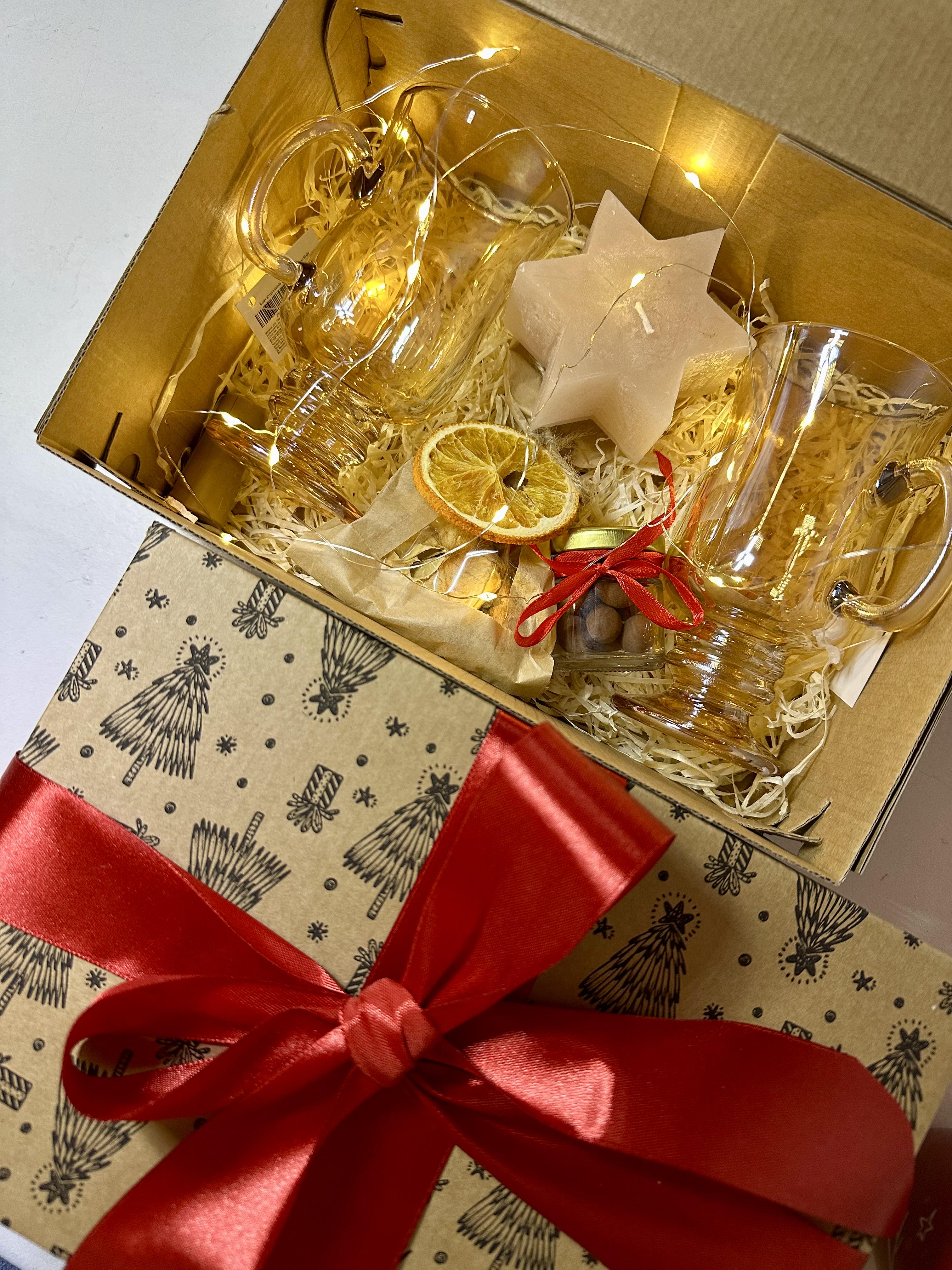 Набір подарунковий для романтичного глінтвейну зі смаколиками (13530751) - фото 6 Набір подарунковий для романтичного глінтвейну зі смаколиками (13530751) - фото 6