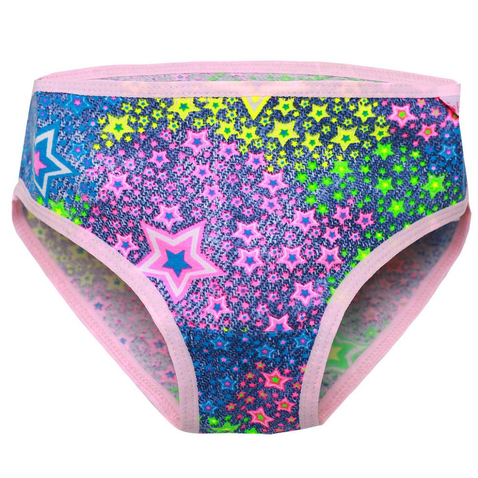 Трусы детские хлопковые для девочки Gabbi Микс 116-122 см (11029)