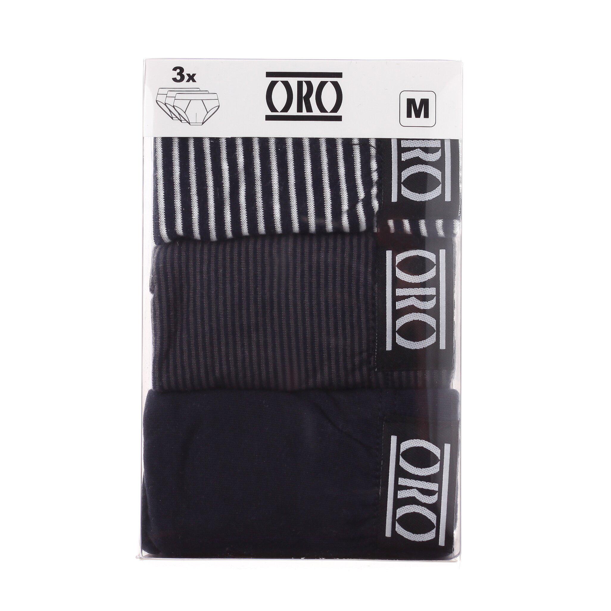 Трусы-слипы Oro Men's Slip 3-pack M Blue (30895113-2) Трусы-слипы Oro Men's Slip 3-pack M Blue (30895113-2)