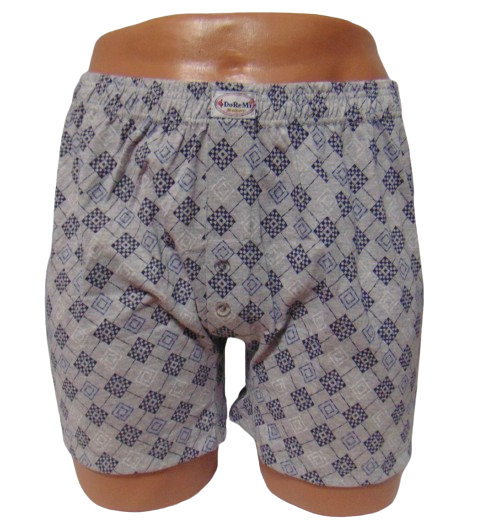 Труси чоловічі Doremi бавовняні L Сірий (312-37-3)